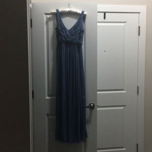 Steel blue dress - worn once